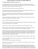 ¿Por qué regir su vida por las normas bíblicas?