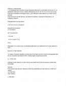 Algebra. Ejercicio 2: Inecuaciones