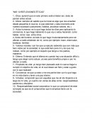 Mis 10 reflexiones éticas