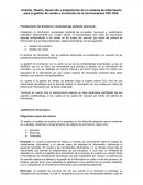 Análisis, Diseño, Desarrollo e Implantación de un sistema de información para la gestión de ventas e inventarios de la microempresa CDC SAS