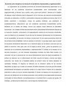 Economía como disciplina a la resolución de problemas empresariales y organizacionales
