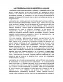 Las tres generaciones de los derechos humanos