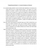 Ensayo “Terapia Racional Emotiva” vs “la teoría Centrada en la Persona”