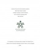 Proyección de elección alternativa productiva