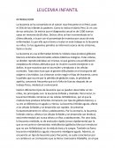 LEUCEMIA INFANTIL