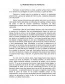 La Realidad Social en Honduras