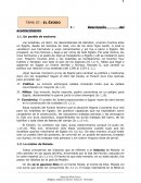 Tema 1 ¿Qué razones movieron al rey de Egipto para cambiar su política y mostrarse duro con los Israelitas?