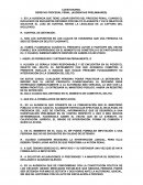 CUESTIONARIO. DERECHO PROCESAL PENAL. (AUDIENCIAS PRELIMINARES)