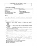 Ejemplo de Manual de descripción de puestos