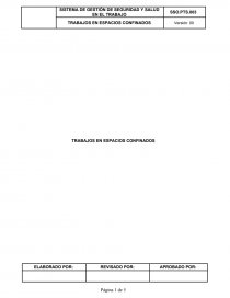 Manual espacios confinados. Página 1