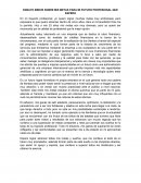 ENSAYO BREVE SOBRE MIS METAS PARA MI FUTURO PROFESIONAL QUE ESPERO