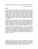 Paradojas del “Nuevo” Diseño Curricular de la Carrera de Ciencias de la Educación