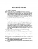 Rollo laicos en la iglesia