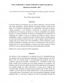 Costos Ambientales y Gestión Ambiental en empresas pesqueras, distrito de San Isidro, 2017