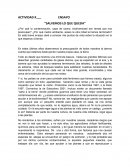 Actividad Ensayo “Salvemos lo que queda”