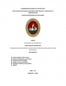 MADURACIÓN QUE REQUIERE EL ADOLESCENTE PARA UNA ADECUADA ELECCIÓN VOCACIONAL