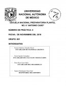 Práctica de Química. Espectros de Emisión