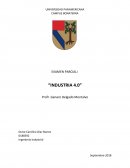 EXAMEN PARCIAL I “INDUSTRIA 4.0”