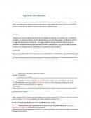 Ejercicios de redacción