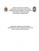 DESEQUILIBRIO ALIMENTICIO EN LOS ESTUDIANTES UNIVERSITARIOS DE LA UNEFA EXTENSION CAGUA DEL ESTADO ARAGUA, DESDE UNA MIRADA ETNOGRAFICA