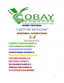 GUIÓN TEATRAL “LIBERTAD MEXICANA”