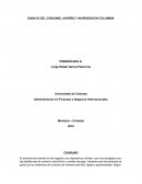 CONSUMO, AHORRO Y INVERSION EN COLOMBIA