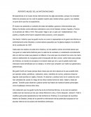 Reporte del museo de las intervenciones