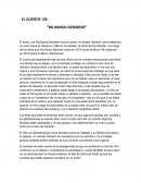 Resumen del cuento Mi amigo Gerardo