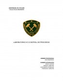 LABORATORIO N°2 CONTROL DE PROCESOS