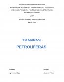 Geologia. Trampas petrolíferas