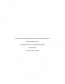 Bases de datos para administración de información organizacional