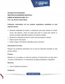 Resolver dos problemas relacionados con la toma de decisiones estudiada en esta primera semana