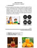 BRIEF PUBLICITARIO NUEVO PRODUCTO: “MIRANJA”