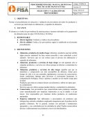 PROCEDIMIENTO DE PROVEEDORES