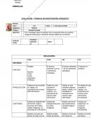 RÚBRICA DE EVALUACIÓN: “TRABAJO DE INVESTIGACIÓN CONQUISTA”