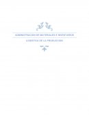 Administracion de materiales e inventarios. Logistica de la produccion