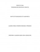 PROYECTO FINAL PROGRAMACION ORIENTADA A OBJETOS