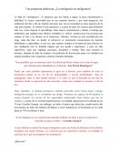 Una propuesta ambiciosa: ¿La inteligencia en miligramos?