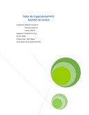 Taller de Especialidad Nº2: Gestión de Costos