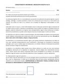 CONSENTIMIENTO INFORMADO: ENDOSCOPÍA DIGESTIVA ALTA