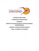 GUERRA CIVIL ESPAÑOLA