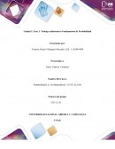 Unidad 1: Fase 3 -Trabajo colaborativo Fundamentos de Probabilidad