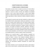 CONCEPTOS BÁSICOS DE LA ECONOMÍA
