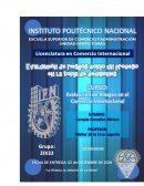 Evaluación de riesgos como un proceso en la toma de decisiones I