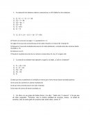 Ejercicio matematica