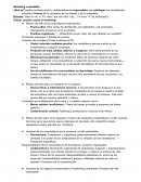 Marketing sustentable