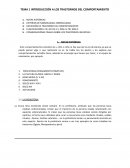 Apuntes Trastornos del comportamiento