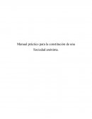 Manual práctico para la constitución de una Sociedad anónima