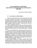 DE LA INVENCIÓN AL INVENTARIO