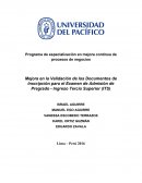 Programa de especialización en mejora continua de procesos de negocios